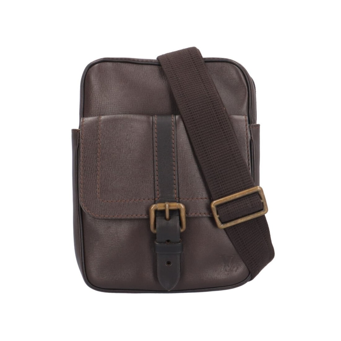 Louis Vuitton Iroqua Utah Shoulder Bag, M92534, Brown, Men's LOUIS VUITTON: --- Catalog ---Category: SizeSize (HxWxD): 25cm x 18.5cm x 8cm / 9.84'' x 7.28'' x 3.14''Category: DesignType: Shoulder bagColor: BrownGender: MenMaterial: Utah leather , Leather Category: