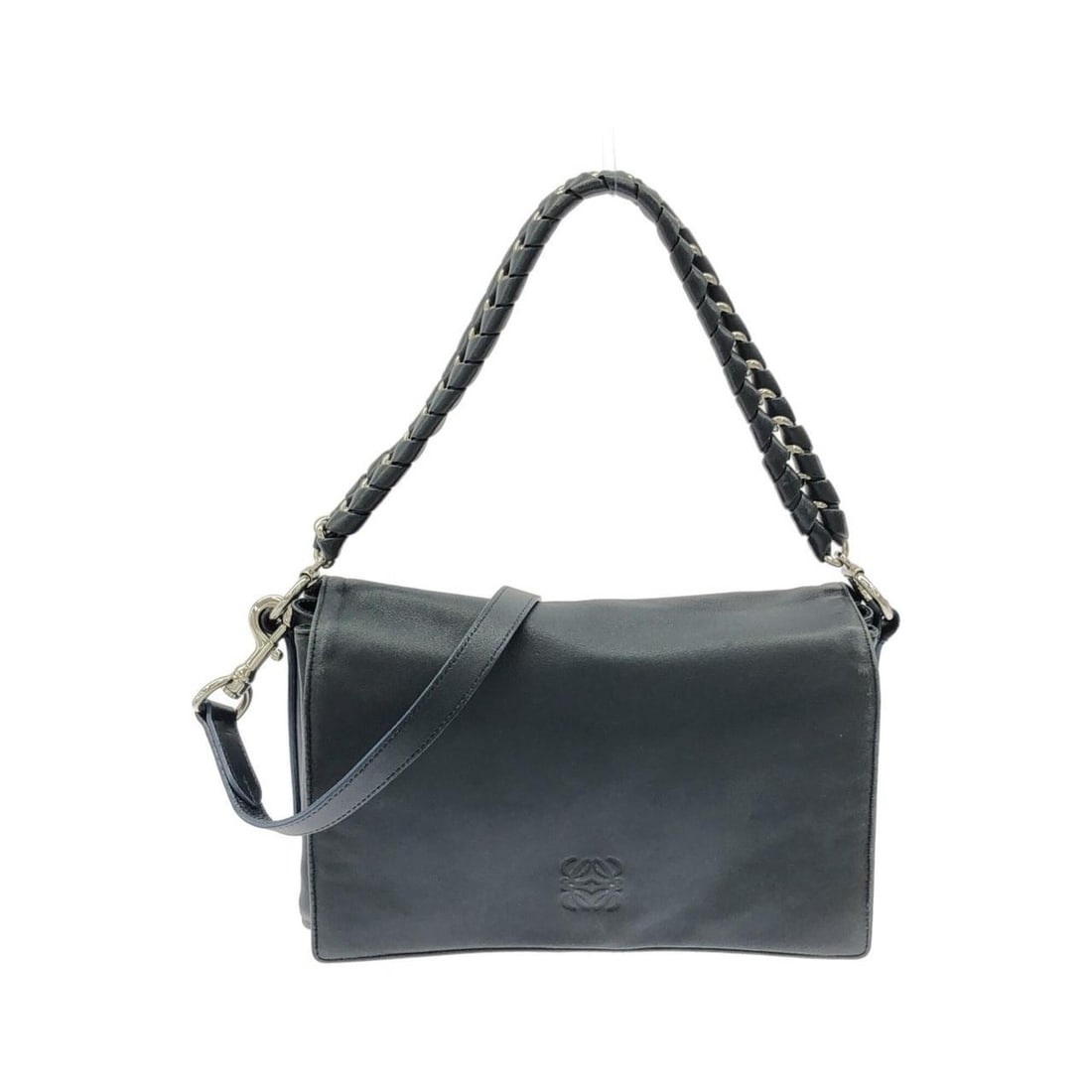 Loewe AIA 368 53 I28 Shoulder Bag: --- Catalog ---Category: SizeSize (HxWxD): 17cm x 23cm x 5cm / 6.69'' x 9.05'' x 1.96''Category: DesignType: Shoulder bagColor: NavyGender: WomenCategory: GeneralMPN: 368 53 I28Brand: Loewe--- Item