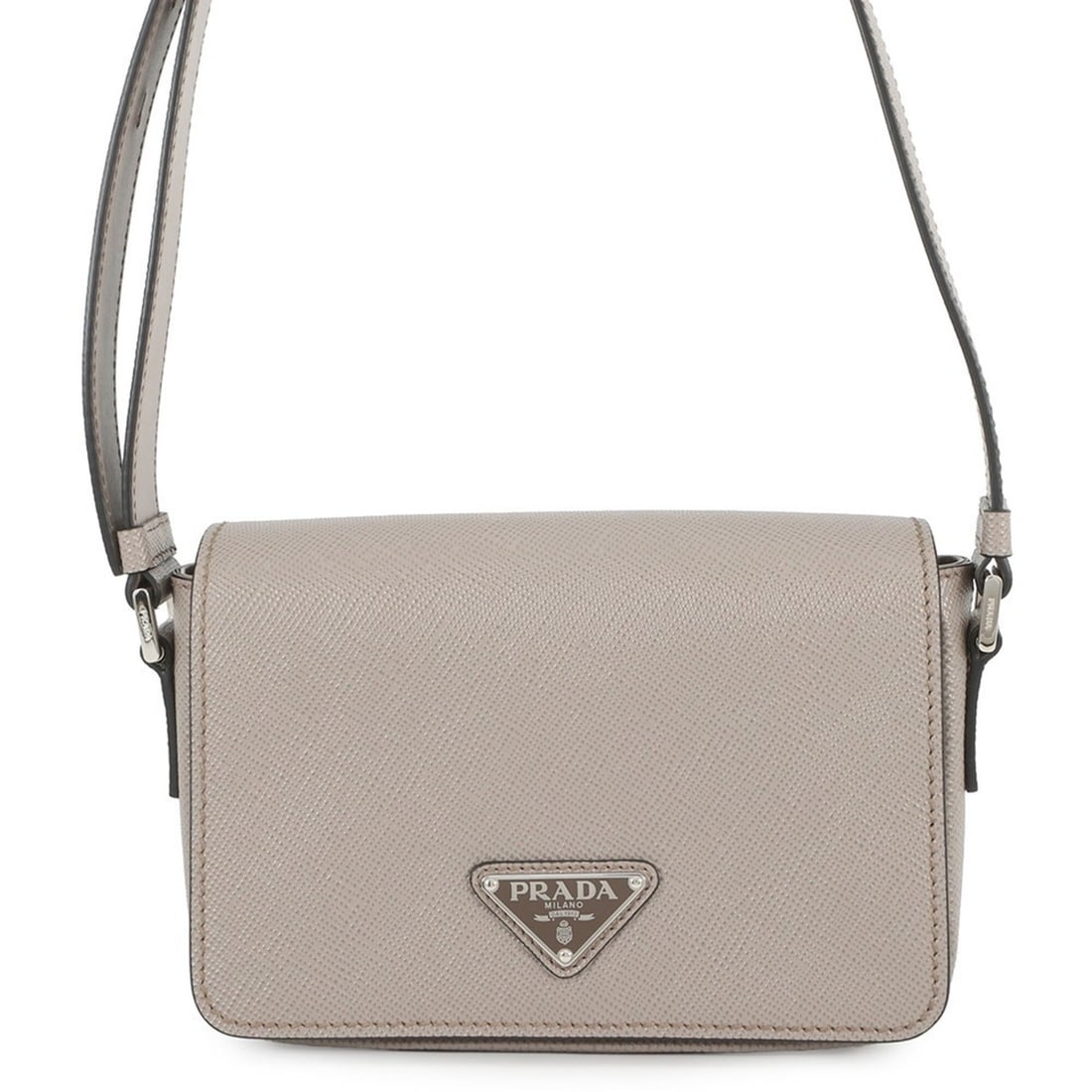 Prada Shoulder Bag Triangle Saffiano Leather 2VD065 PRADA Handbag (1 of 14)