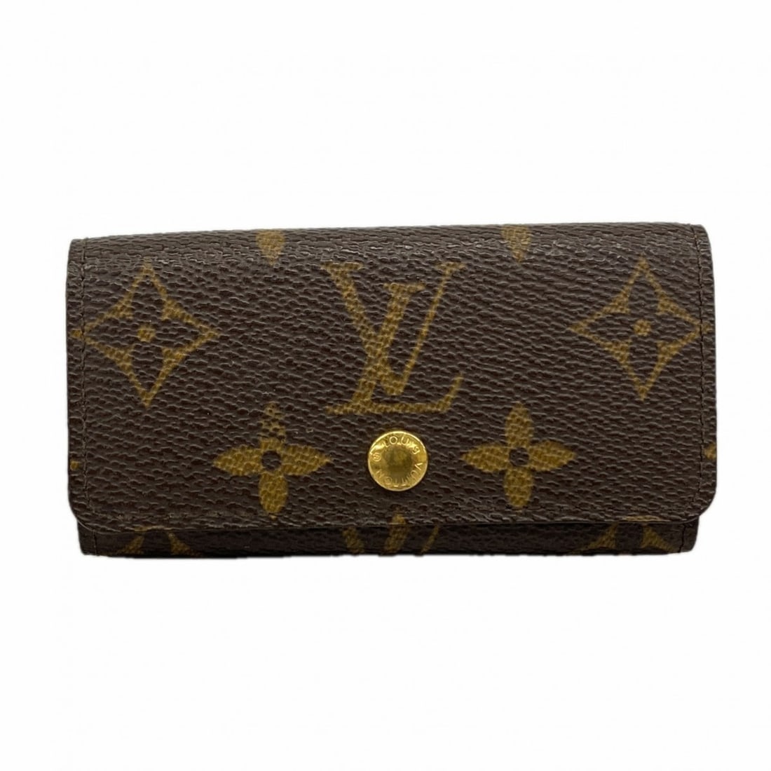 Louis Vuitton Accessory Key Case Monogram Multicles 4 M69517 Brown Men's Women's: --- Catalog ---Category: DesignType: KeycaseColor: BrownGender: Men,WomenCategory: GeneralMPN: M69517Brand: Louis VuittonCategory: Physical PropertiesSize (HxWxD): 5cm x 10.5cm x 1.5cm / 1.96'' x 4.13