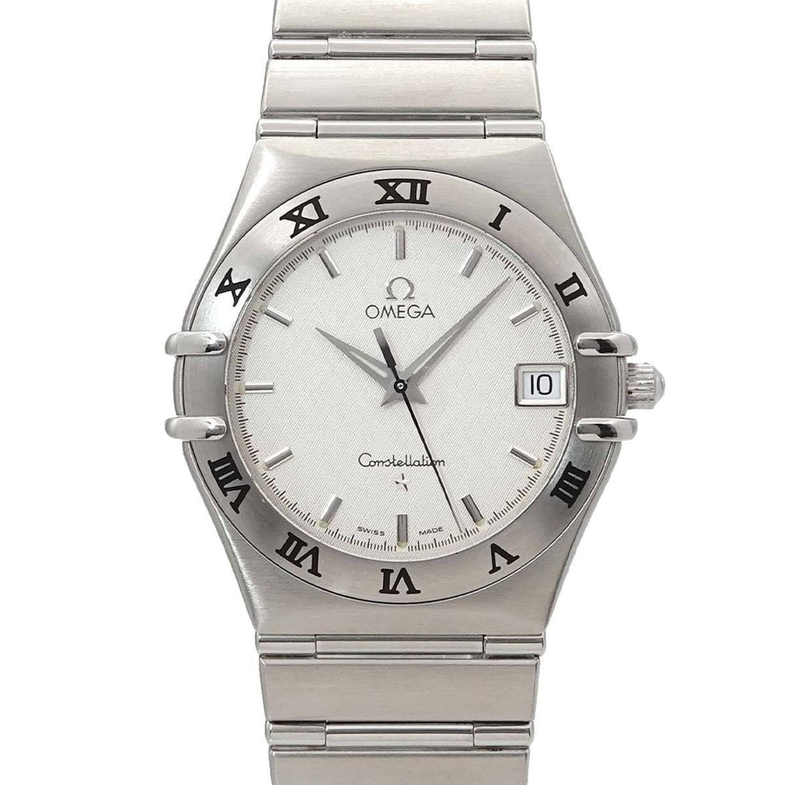 Omega Constellation 1512 30 Men's Watch, Date, Silver, Quartz Watch (1 of 11)