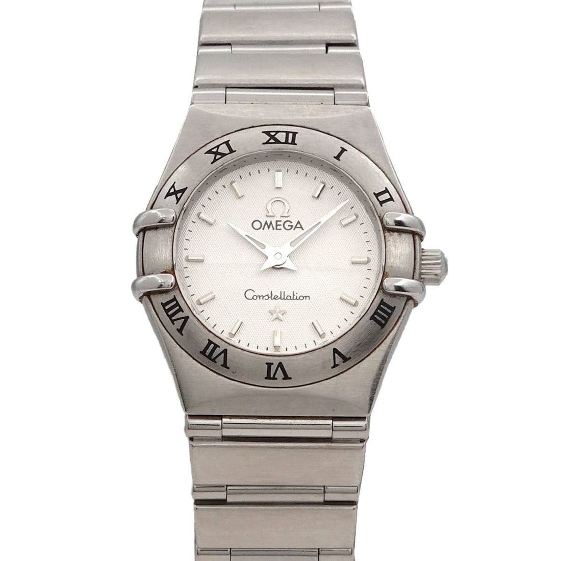 Omega Constellation Mini 1562 30 Ladies' Watch, Silver, Quartz Watch (1 of 14)