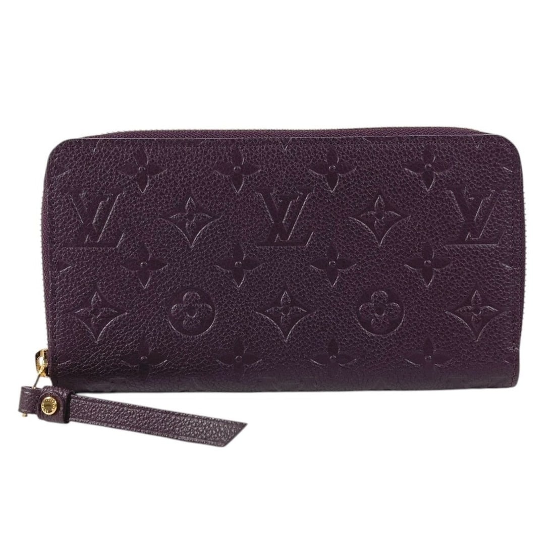 LOUIS VUITTON M60298 Monogram Empreinte Portefeuille Secret Long Wallet, Round Zipper, Leather, (1 of 14)