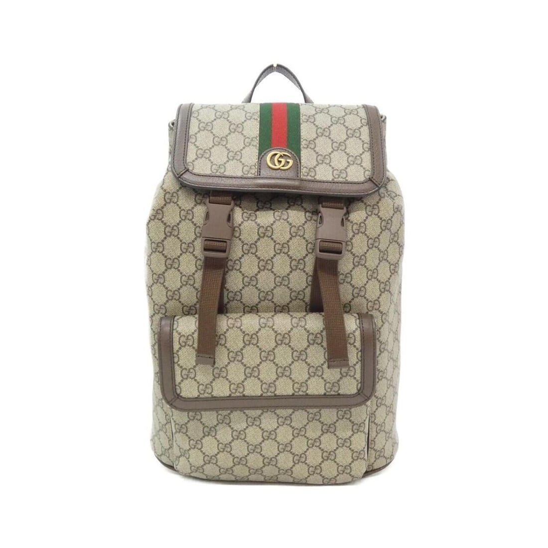 Gucci OPHIDIA 792114 FADMF Backpack: --- Catalog ---Category: SizeSize (HxWxD): 42cm x 28cm x 12cm / 16.53'' x 11.02'' x 4.72''Category: DesignType: BackpackColor: Beige, BrownGender: Women,MenMaterial: GG Supreme , Canvas Category: