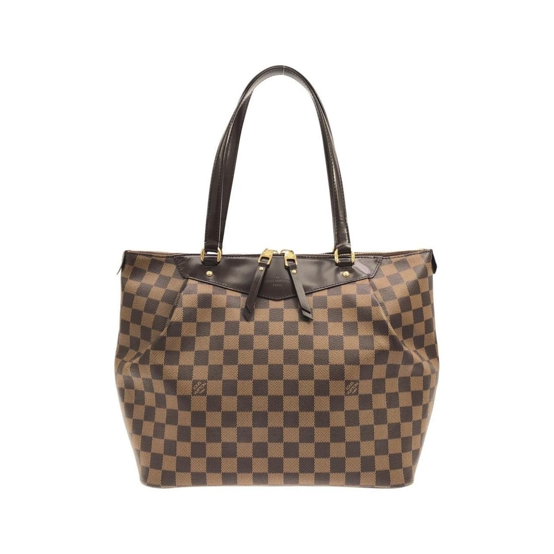 Louis Vuitton Damier Westminster GM N41103 Handbag: --- Catalog ---Category: SizeSize (HxWxD): 28cm x 37cm x 17cm / 11.02'' x 14.56'' x 6.69''Category: DesignType: HandbagColor: Damier Canvas, EbeneGender: Women,MenMaterial: Coated canvas Category: