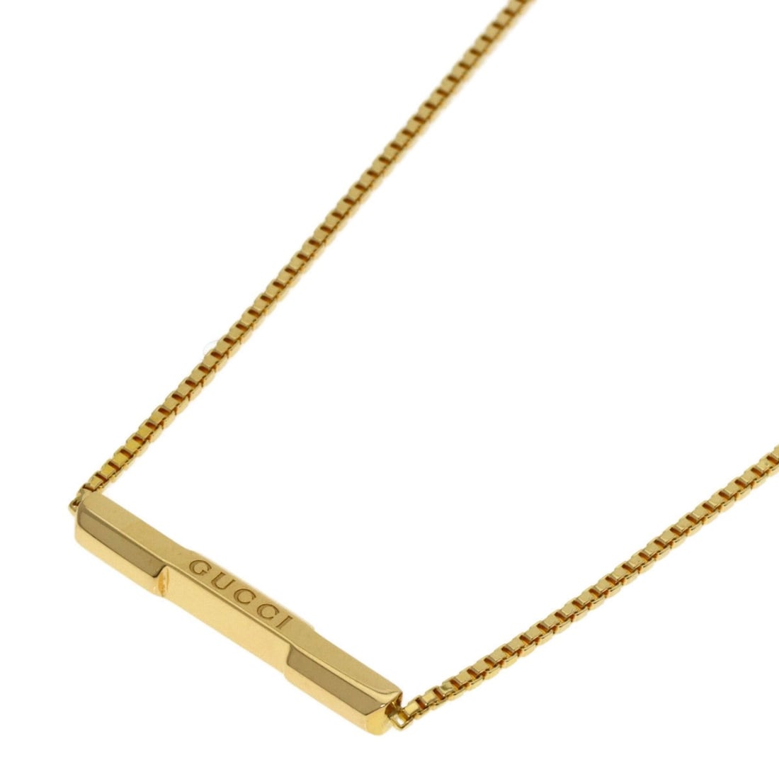 Gucci Link to Love Necklace 18K Yellow Gold Women's GUCCI (1 of 12)