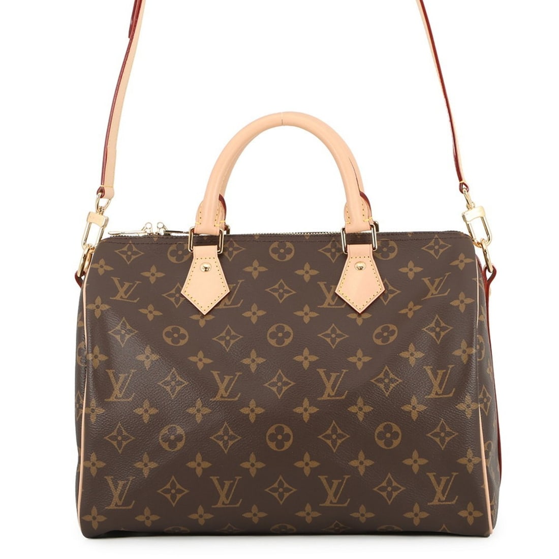 Louis Vuitton Monogram Speedy Bandoulière 30 M41112 Handbag. A 2-way handbag that can also be used (1 of 18)