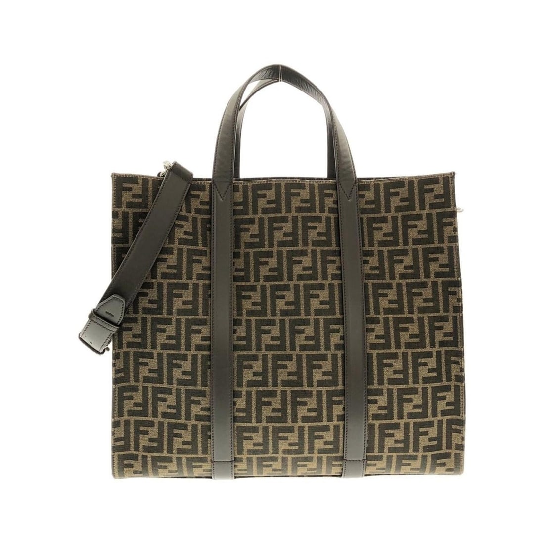 Fendi 7VA390 AG0M Handbag: --- Catalog ---Category: SizeSize (HxWxD): 36cm x 40cm x 20cm / 14.17'' x 15.74'' x 7.87''Category: DesignType: HandbagColor: BrownGender: Women,MenMaterial: Canvas , Leather Hardware Color: