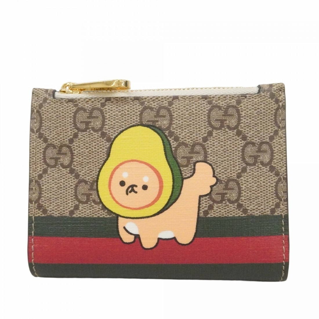 Gucci GG Supreme Sherry Line Wallet 736758 Brown Women's: --- Catalog ---Category: SizeSize (HxWxD): 8.5cm x 11.5cm x 2cm / 3.34'' x 4.52'' x 0.78''Category: DesignType: Wallet (bi-fold)Color: BrownGender: WomenMaterial: PVC Category: GeneralMPN: 736758Brand