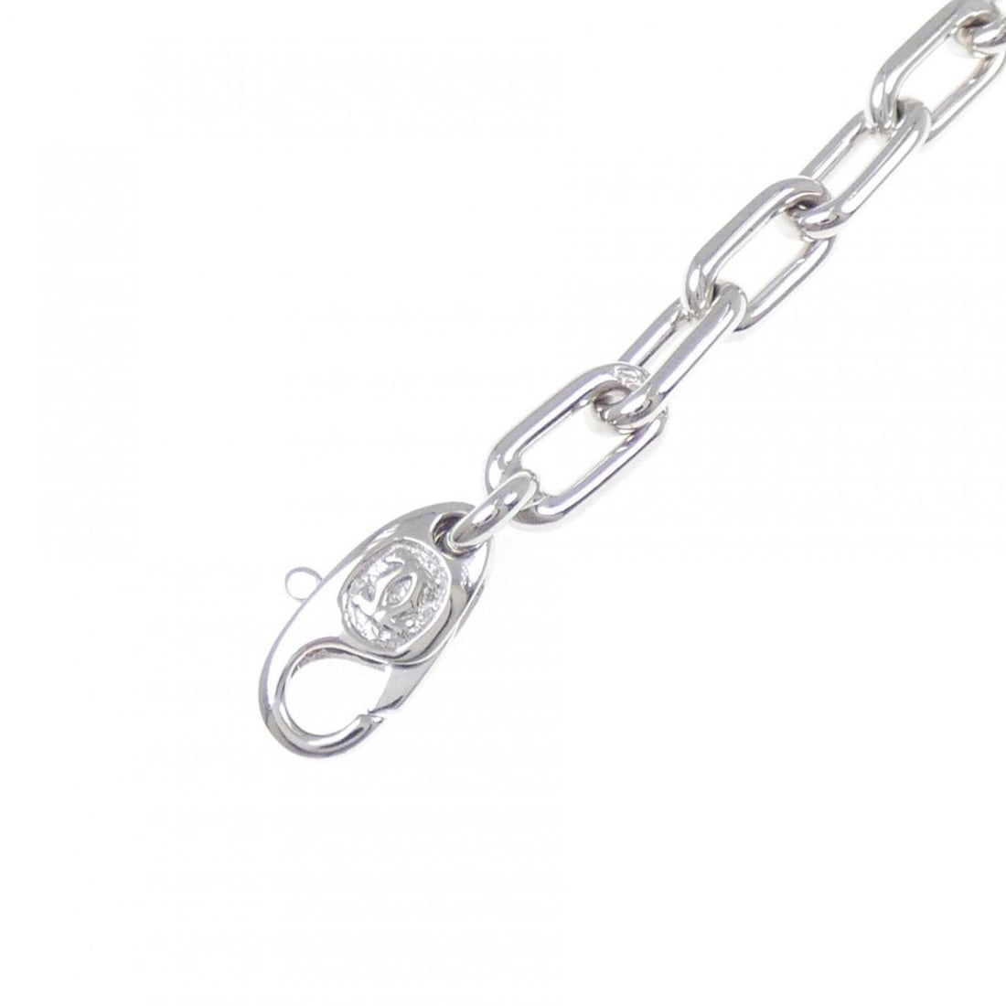 Cartier Spartacus Bracelet: --- Catalog ---Category: SizeLength: 19cm / 7.48''Category: DesignType: Charm braceletColor: White goldGender: WomenMaterial: White goldCategory: GeneralMPN: B6012000Brand: Cartier--- Item List ---Sec