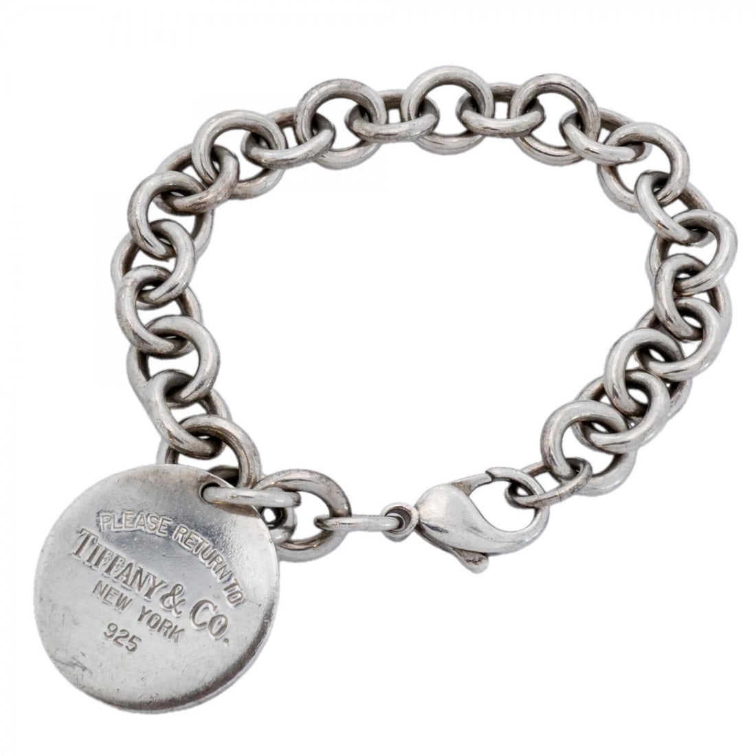 Tiffany & Co. Return to Sterling Silver Bracelet for Women: --- Catalog ---Category: SizeLength: 17cm / 6.69''Category: DesignType: Charm braceletGender: WomenMaterial: Silver 925Category: GeneralBrand: Tiffany--- Item List ---Section: ConditionRanking: Rank B