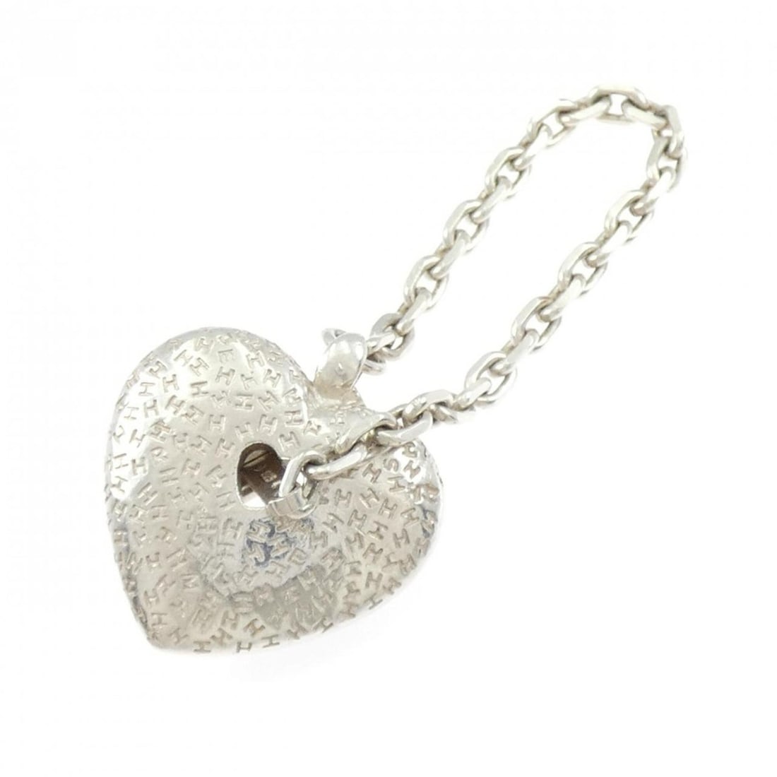 Hermes 925 Heart Keychain (1 of 8)