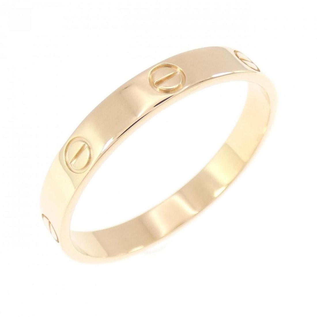 Cartier Mini Love Ring: --- Catalog ---Category: SizeUS Size: 14Brand Size: 69Category: DesignType: Band ringColor: Yellow goldGender: Women,MenMaterial: Yellow gold (18K)Category: GeneralMPN: B4085000Brand: Cartier--- Item 