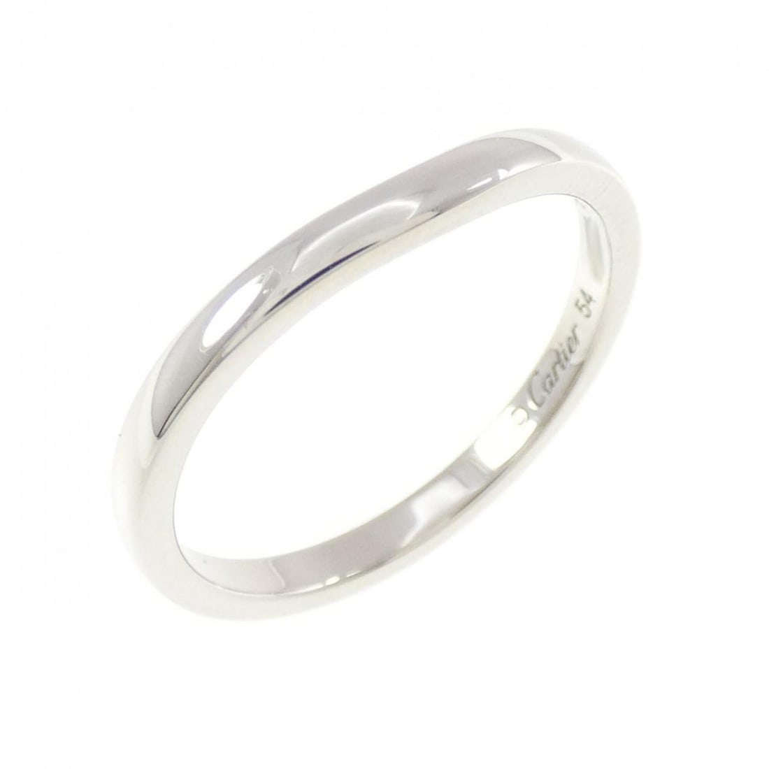 Cartier Ballerina Ring: --- Catalog ---Category: SizeUS Size: 7Brand Size: 54Category: DesignType: Band ringColor: PlatinumGender: WomenMaterial: Platinum 950Category: GeneralMPN: KKM325Brand: Cartier--- Item List ---Section
