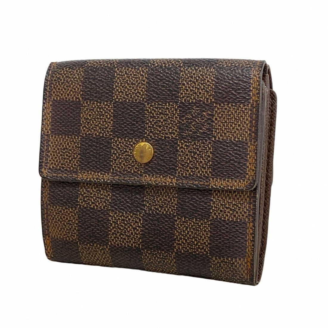 Louis Vuitton Damier Portemonnaie Billet Carte Credit N61652 Ebene Men's/Women's Wallet P2664001 (1 of 8)