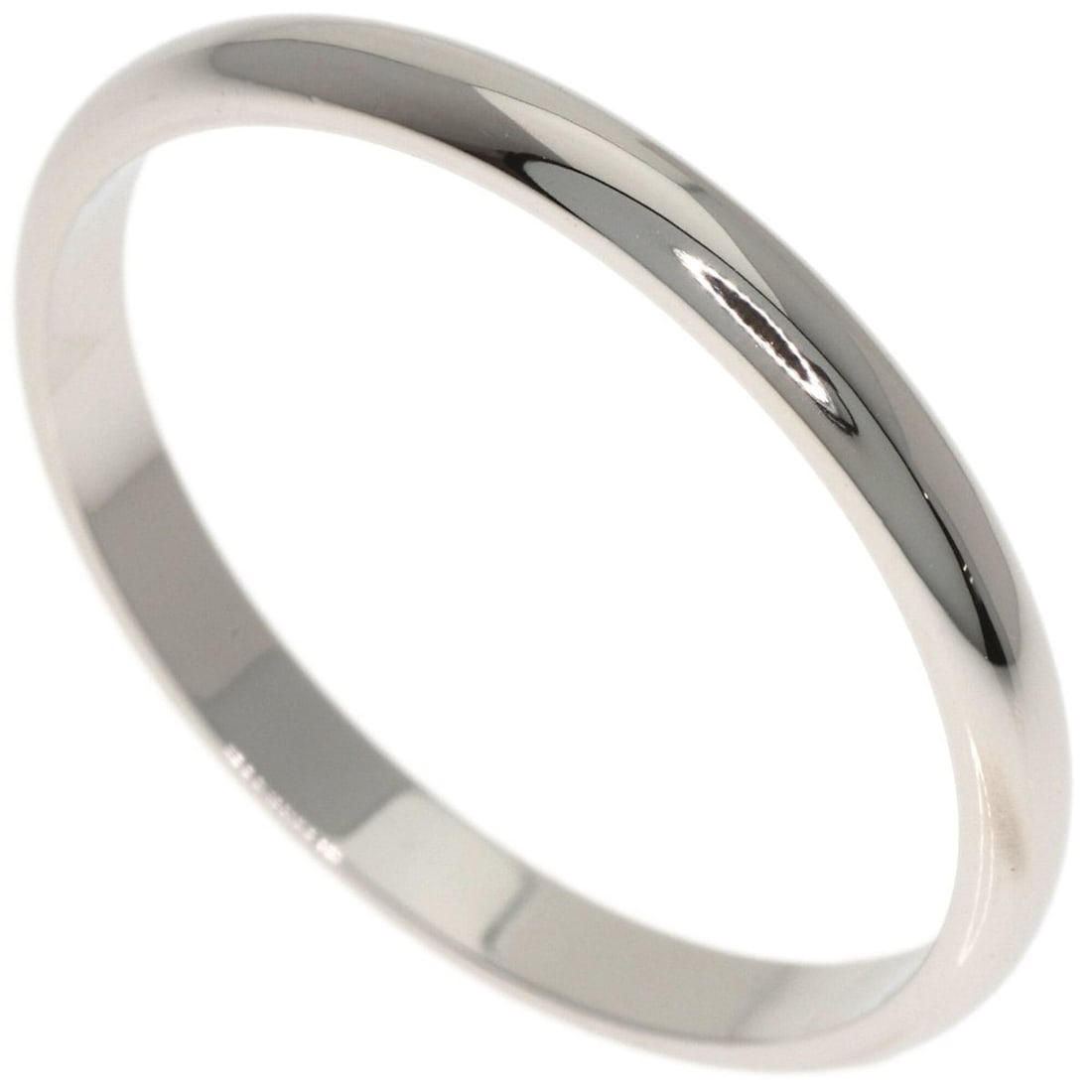 Cartier 1895 Wedding Ring #60 Platinum PT950 Women's CARTIER: --- Catalog ---Category: SizeJP Size: 20US Size: 10Category: DesignType: Wedding ringGender: WomenMaterial: Platinum, Platinum 950Category: GeneralBrand: Cartier--- Item List ---Section: ConditionRank