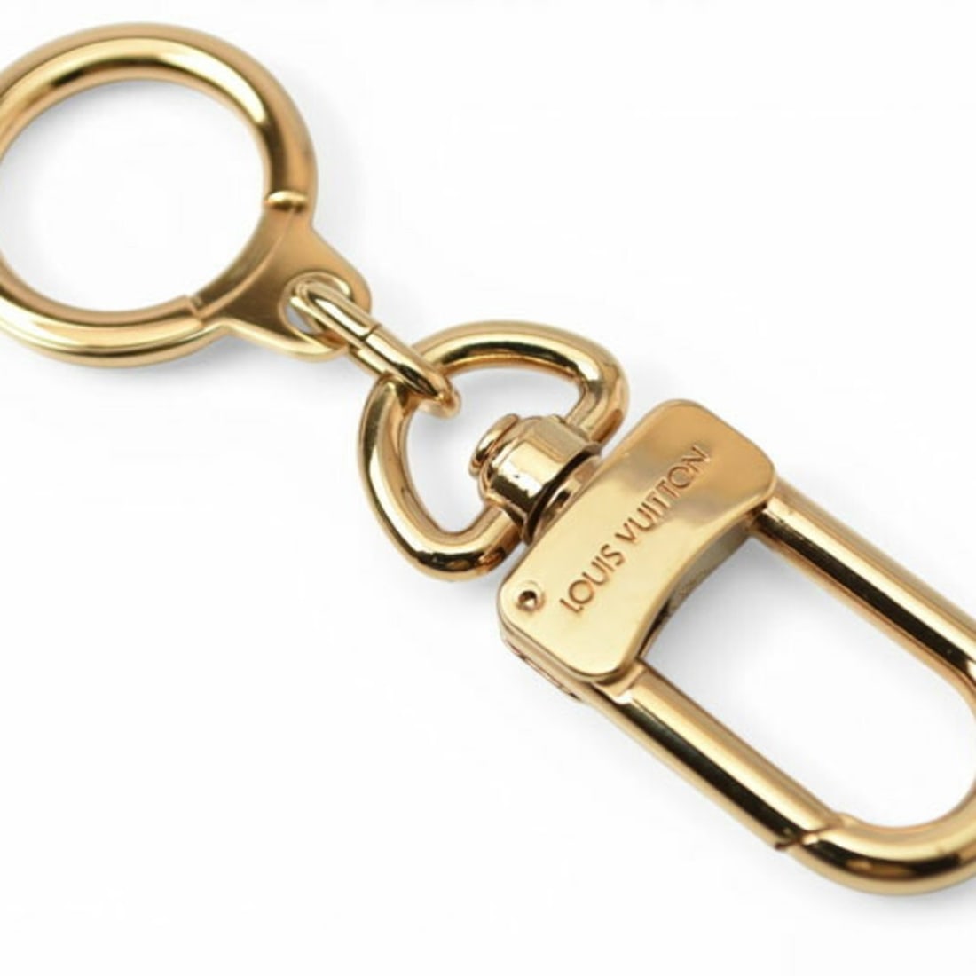Louis Vuitton Keyring Ancre LOUIS VUITTON Keychain M62694 Gold Men's Women's (1 of 11)