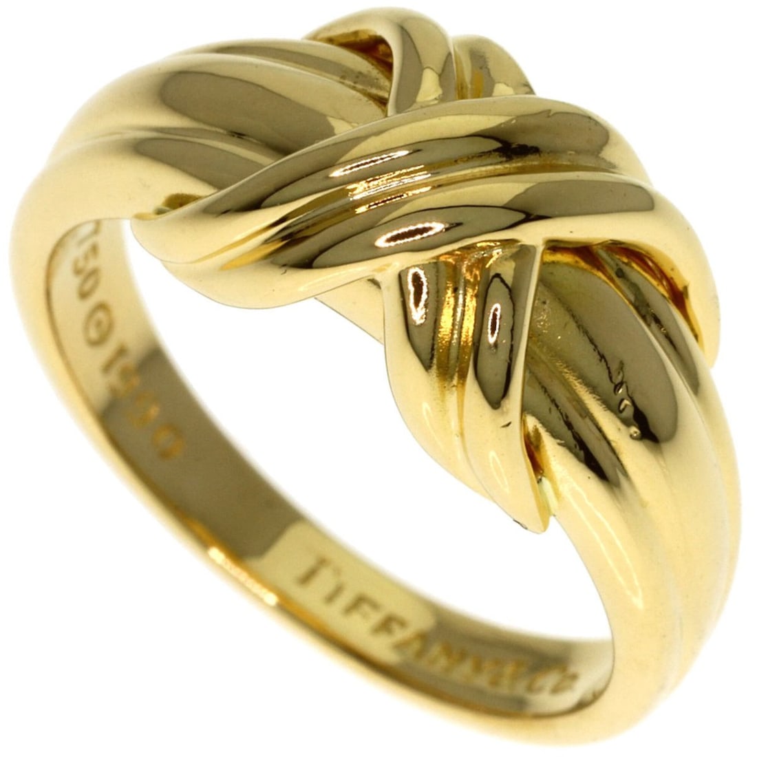 Tiffany & Co. Signature Ring, 18K Yellow Gold, Women's.: --- Catalog ---Category: SizeWeight: 6.5g / 0.22oz.JP Size: 12.5US Size: 6.5Category: DesignType: Band ringGender: WomenMaterial: Yellow gold (18K)Category: GeneralBrand: Tiffany--- Item List ---Secti