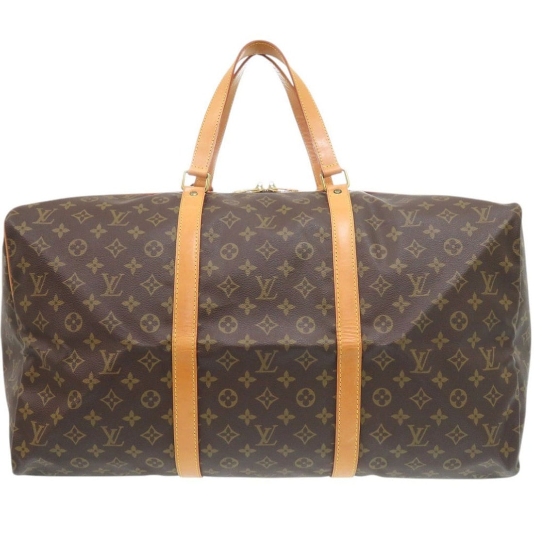 Louis Vuitton Saxophone Souple 55 Monogram M41622 Boston Bag LV 0713 LOUIS VUITTON: --- Catalog ---Category: SizeSize (HxWxD): 29cm x 55cm x 24cm / 11.41'' x 21.65'' x 9.44''Category: DesignType: Boston bagColor: Brown, MonogramGender: Women,MenMaterial: Monogram Category: GeneralMPN