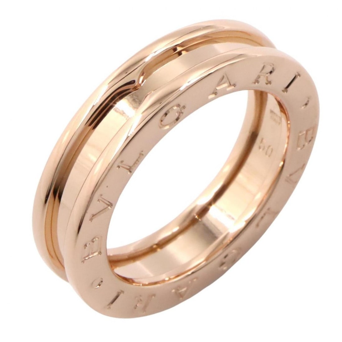 Bvlgari Bulgari B-zero1 Ring, 1-band ring, 18KPG (pink gold), women's, gold tone.: --- Catalog ---Category: SizeUS Size: 5.5Brand Size: 50Category: DesignType: Band ringColor: Pink goldGender: WomenMaterial: Pink gold (18K)Category: GeneralBrand: Bvlgari--- Item List ---Section: Con