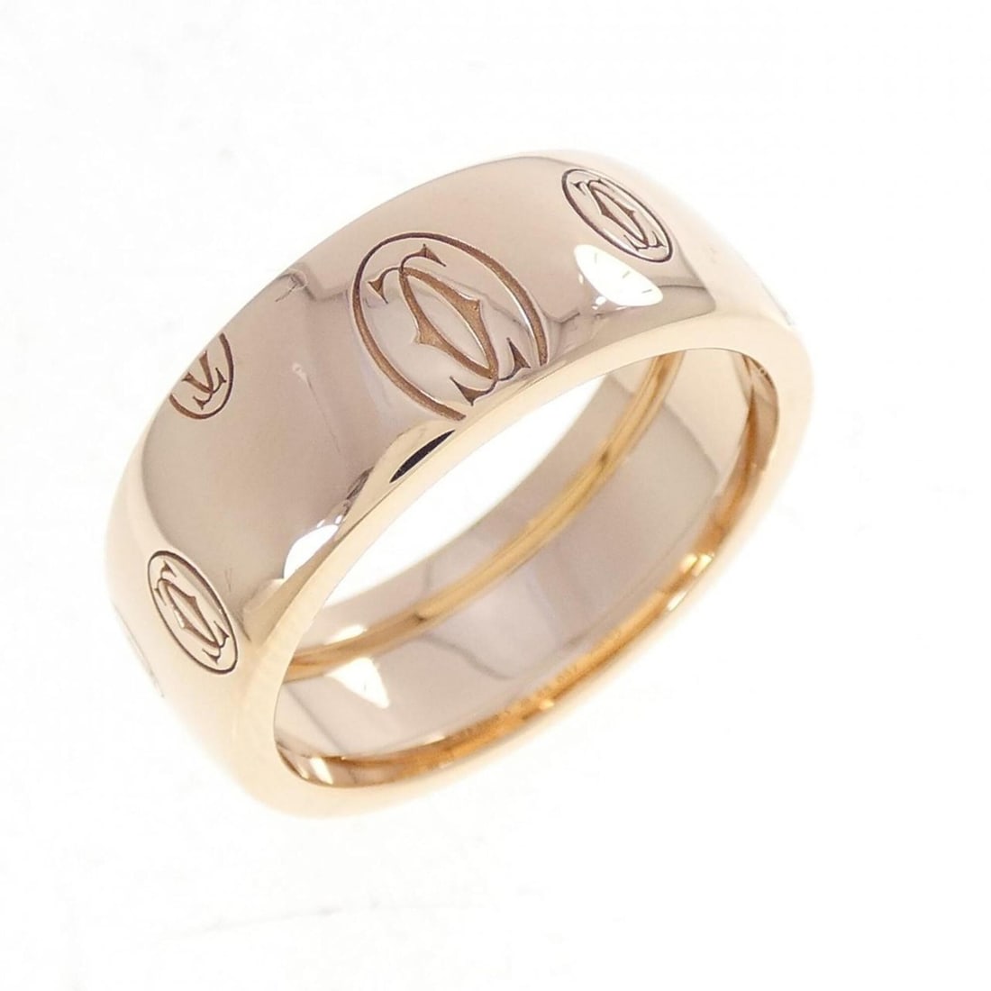 Cartier Happy Birthday Large Ring: --- Catalog ---Category: SizeJP Size: 19US Size: 9.5Category: DesignType: Band ringGender: Men,WomenMaterial: Pink gold (18K)Category: GeneralLine: Happy BirthdayBrand: Cartier--- Item List ---Section