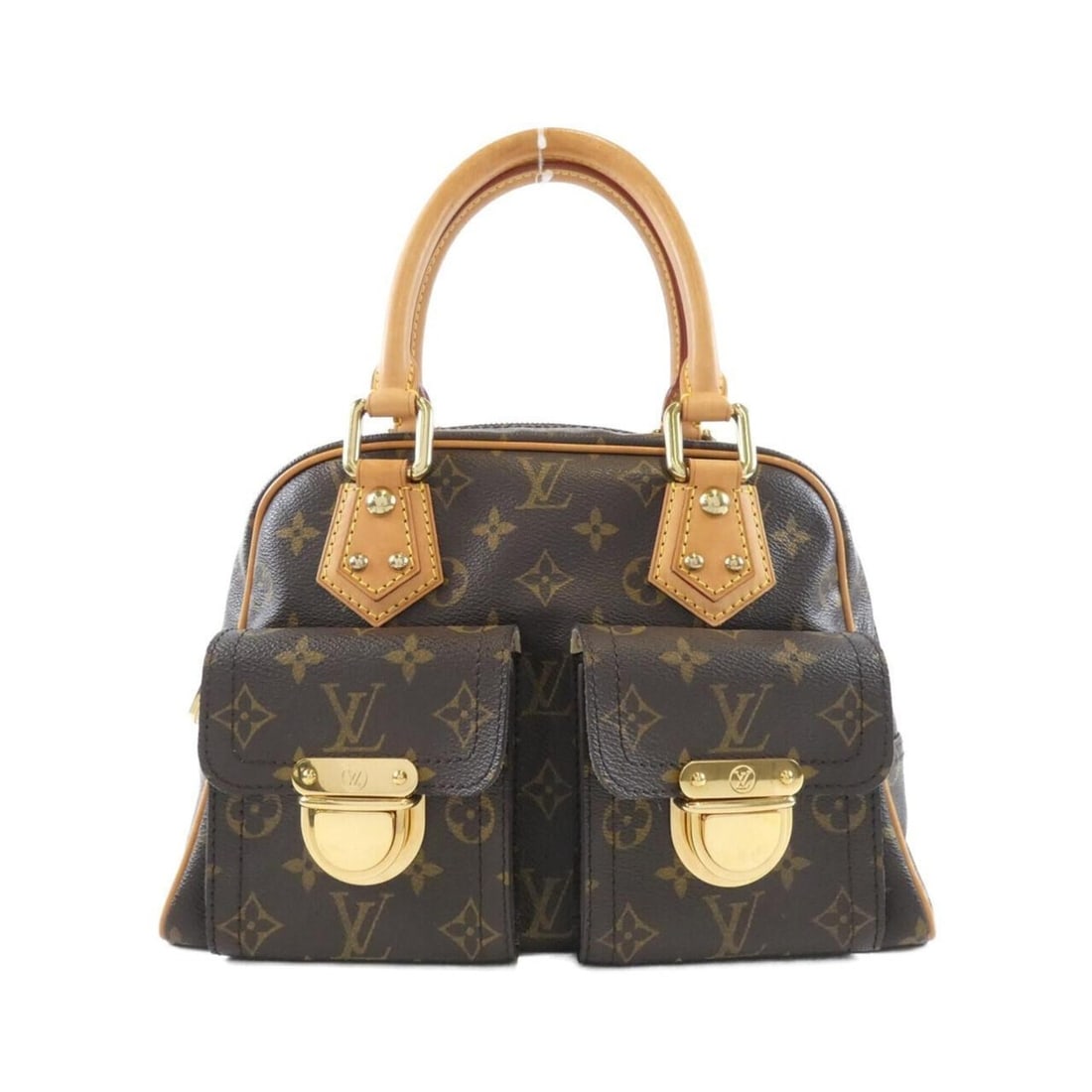 Louis Vuitton Monogram Manhattan PM M40026 Handbag: --- Catalog ---Category: SizeSize (HxWxD): 21cm x 28cm x 12cm / 8.26'' x 11.02'' x 4.72''Category: DesignType: HandbagColor: MarronGender: WomenMaterial: Coated canvas Category: GeneralBrand: Louis Vu