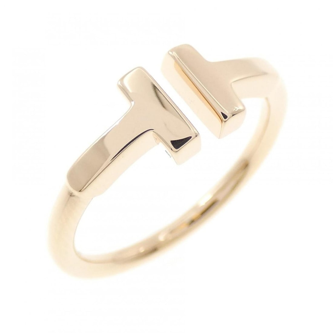 Tiffany T Wire Ring: --- Catalog ---Category: SizeJP Size: 8.0US Size: 4.5Category: DesignType: Band ringGender: WomenMaterial: Pink gold (18K)Category: GeneralBrand: Tiffany--- Item List ---Section: ConditionRanking: Ran