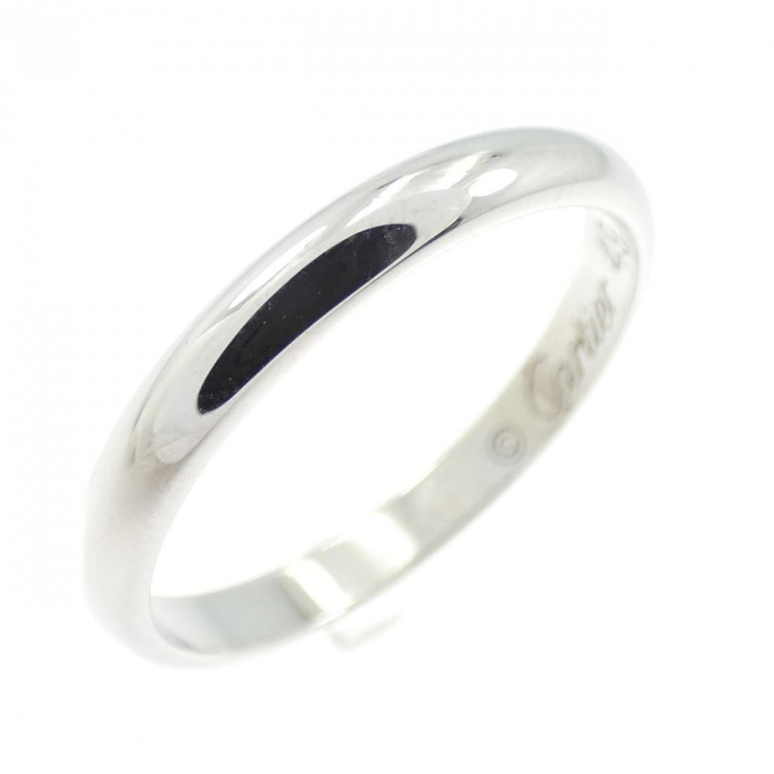 Cartier wedding ring: --- Catalog ---Category: SizeUS Size: 5Brand Size: 49Category: DesignType: Band ringGender: WomenMaterial: Platinum 950Category: GeneralMPN: B4012500Brand: Cartier--- Item List ---Section: ConditionRa