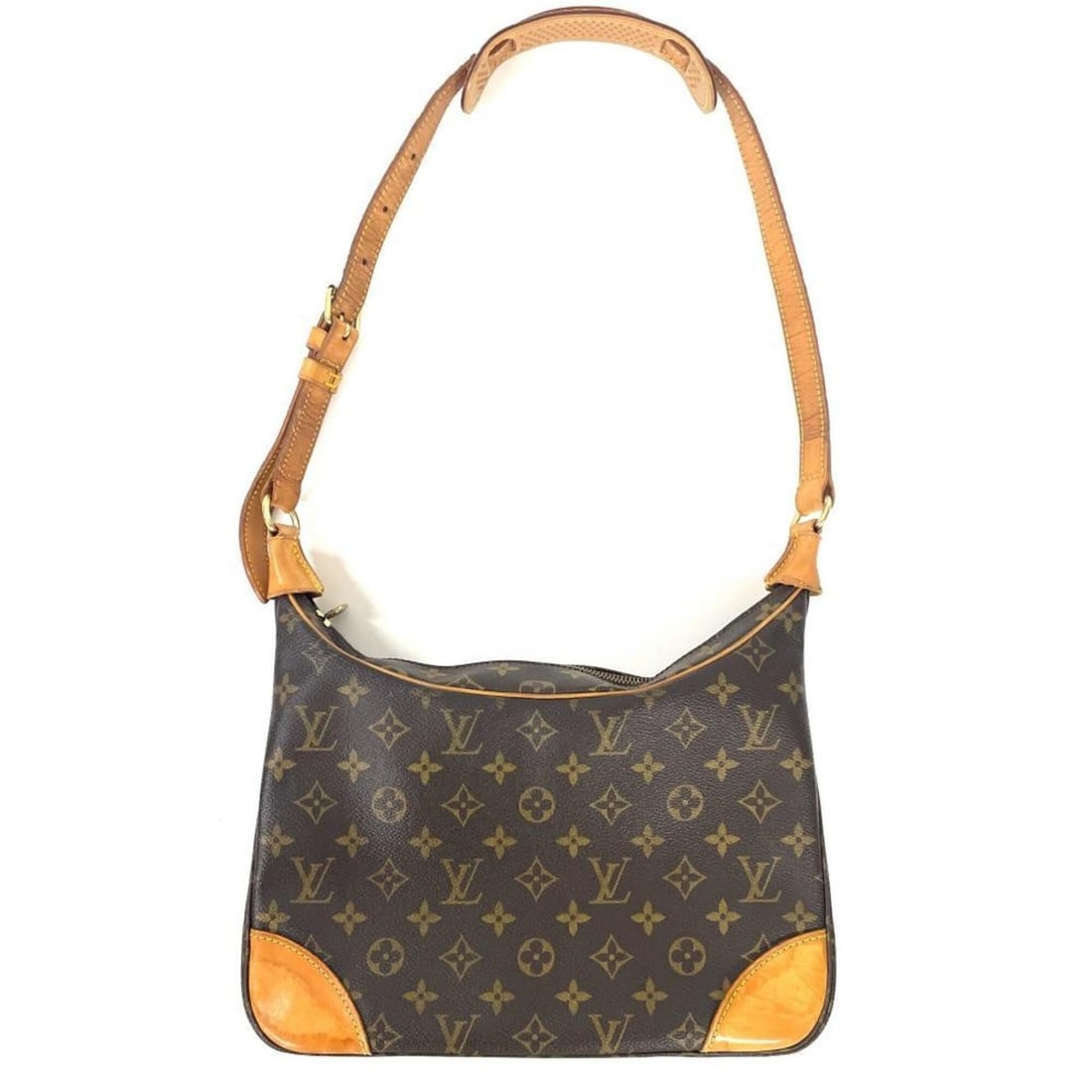 Louis Vuitton Boulogne 30 Shoulder Bag, Monogram Canvas, M51265 Brown: --- Catalog ---Category: SizeSize (HxWxD): 18cm x 13cm x 9cm / 7.08'' x 5.11'' x 3.54''Strap Length: 75cm / 29.52''Category: DesignType: Shoulder bagColor: BrownGender: WomenMaterial: Monogram Categor