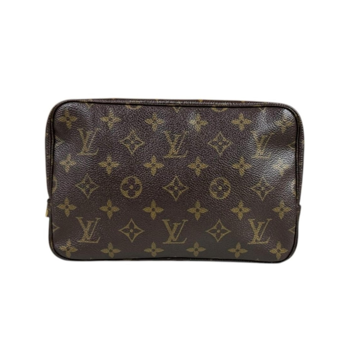 Louis Vuitton Trousses Toilette 23 Monogram Handbag Pouch Canvas M47524 Women's LOUIS VUITTON: --- Catalog ---Category: SizeWeight: 230g / 8.11oz.Size (HxWxD): 15cm x 23cm x 6.5cm / 5.9'' x 9.05'' x 2.55''Category: DesignType: HandbagColor: BrownGender: WomenClosure: ZipperHandmade: YesMaterial