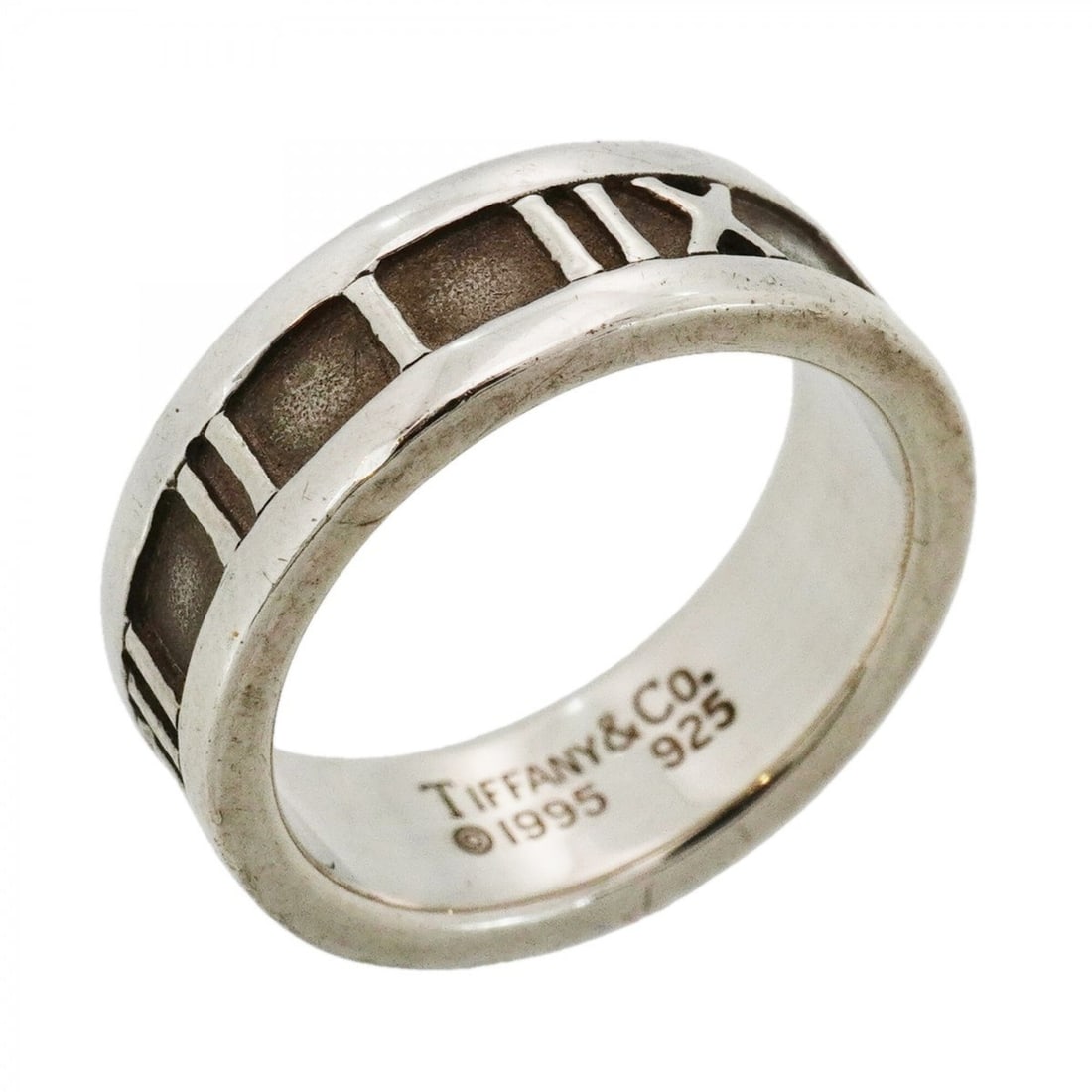 Tiffany & Co. Atlas Ring, Sterling Silver 925, Size 9, Women's, P2609525: --- Catalog ---Category: SizeJP Size: 9US Size: 5Category: DesignType: Band ringGender: WomenMaterial: Silver 925Category: GeneralBrand: Tiffany--- Item List ---Section: ConditionRanking: Rank B Used 