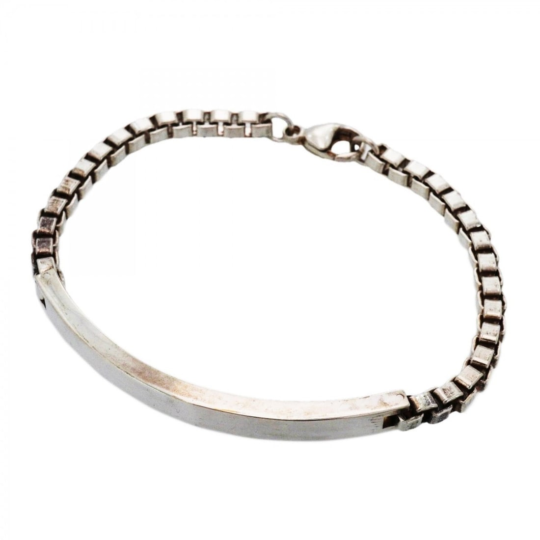 Tiffany & Co. Venetian Link Bracelet, Sterling Silver 925, for Men and Women: --- Catalog ---Category: SizeLength: 17.5cm / 6.88''Category: DesignType: Charm braceletGender: Men,WomenMaterial: Silver 925Category: GeneralBrand: Tiffany--- Item List ---Section: ConditionRanking: 