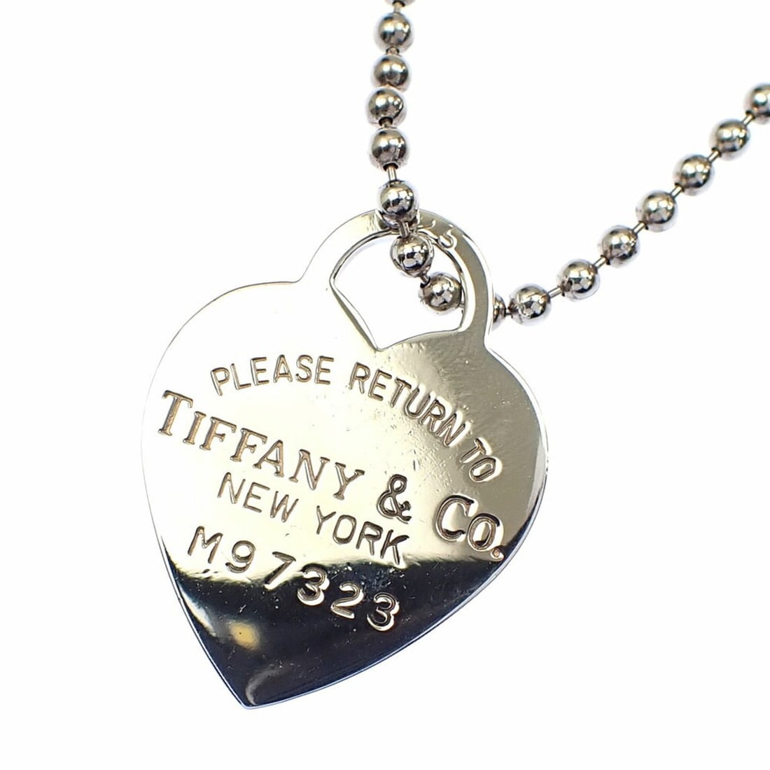 Tiffany & Co. Return to Heart Tag Necklace for Women, SV925, 22.8g, Silver, Long: --- Catalog ---Category: SizeWeight: 22.8g / 0.8oz.Pendant Size: 30mm x 23mm / 1.18'' x 0.9''Neck Circumference: 82 cm / 32.28''Category: DesignGender: WomenMaterial: Silver 925Necklace Type: Necklace