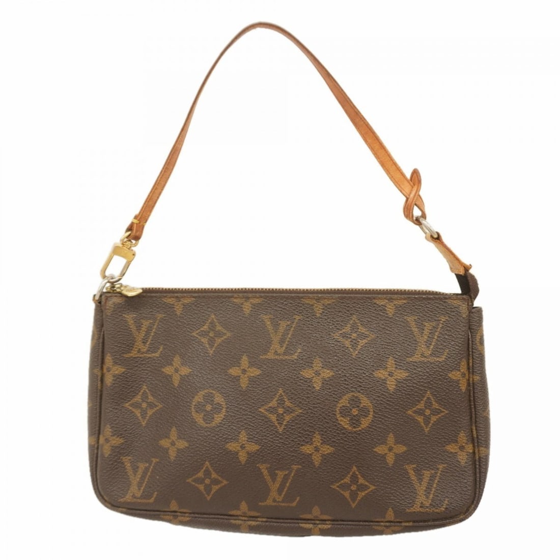Louis Vuitton Monogram Pochette Accessoires M51980 Brown Women's Bag/Pouch: --- Catalog ---Category: SizeSize (HxWxD): 12.5cm x 21cm x 3.5cm / 4.92'' x 8.26'' x 1.37''Category: DesignType: PouchColor: BrownGender: WomenCategory: GeneralMPN: M51980Brand: Louis Vuitton--- Item 