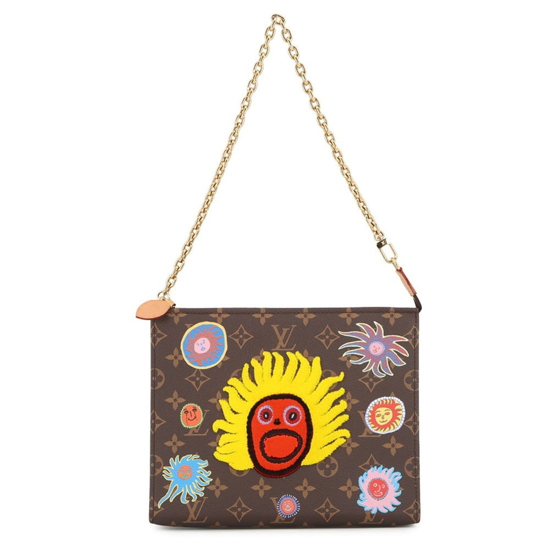 Louis Vuitton Shoulder Bag Monogram LV x YK Toiletry Handbag Pouch on Chain M81982 2-way Yayoi: --- Catalog ---Category: SizeSize (HxWxD): 19cm x 24.5cm x 5.5cm / 7.48'' x 9.64'' x 2.16''Category: DesignType: Handbag, Shoulder bagColor: BrownGender: WomenMaterial: Monogram Category: GeneralMPN: 