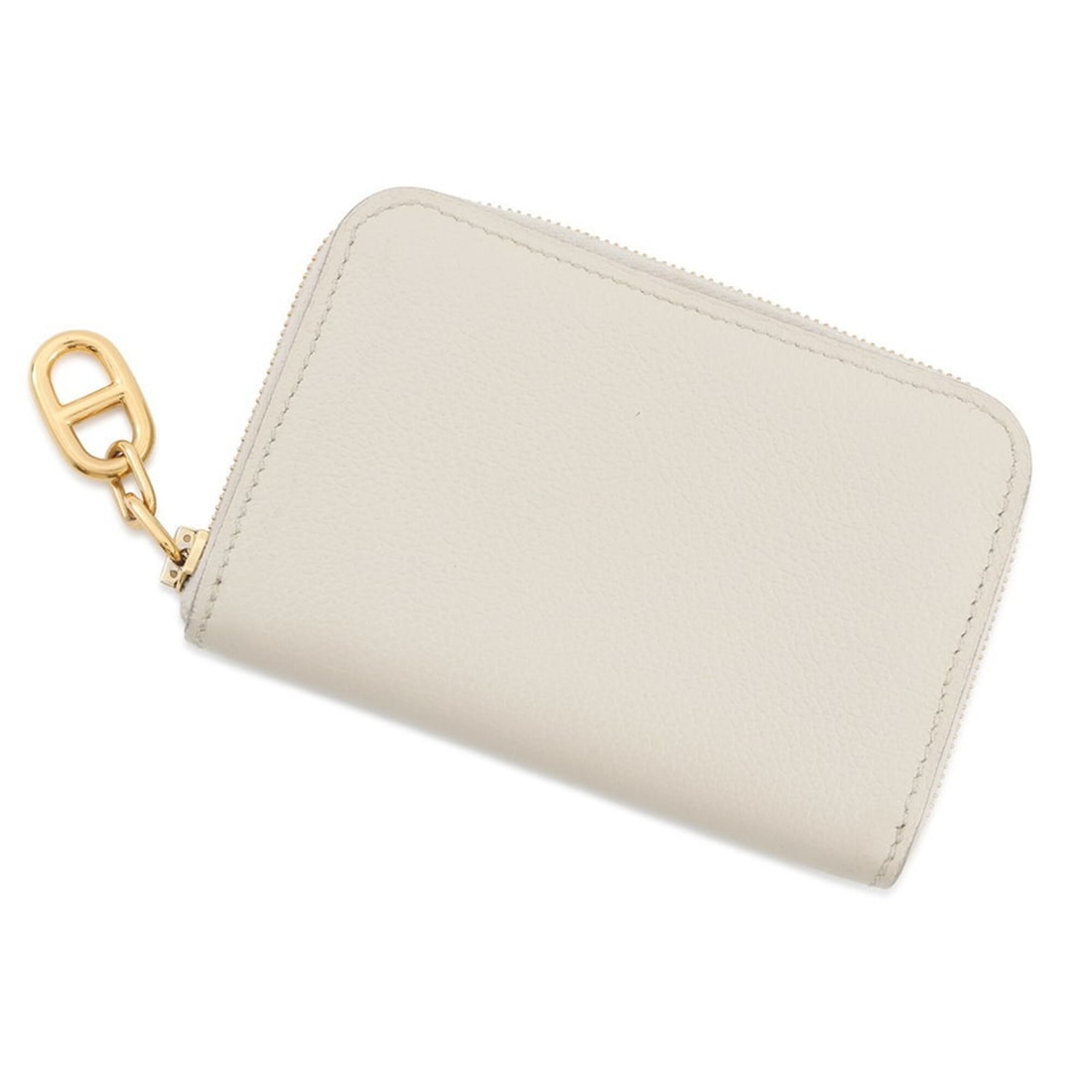 Hermes business card holder/card case, Zip En Go Beton Evercolor, B stamp. HERMES holder, CARD: --- Catalog ---Category: DesignType: Card caseColor: IvoryGender: Women,MenCategory: GeneralBrand: HermesCountry of Origin: FranceCategory: Physical PropertiesSize (HxWxD): 7.5cm x 11cm / 2.95'' x 4.3