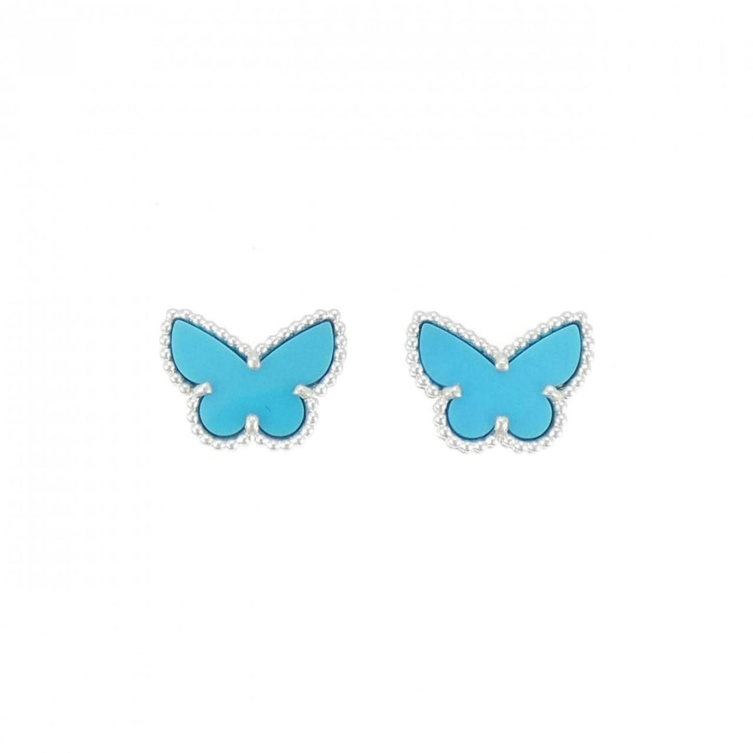 Van Cleef & Arpels Sweet Alhambra Papillon Earrings: --- Catalog ---Category: SizeStone Size (HxW): 8.10mm x 10.80mm / 0.32'' x 0.43''Category: DesignColor: White goldGender: WomenMaterial: White gold (18K)Category: GeneralBrand: Van Cleef & Arpels--- I