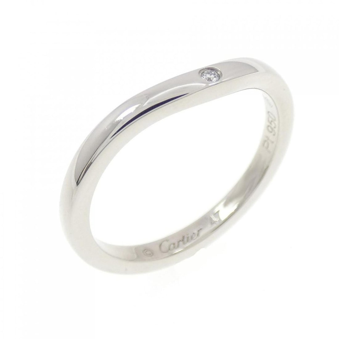 Cartier Ballerina 3P Ring: --- Catalog ---Category: SizeUS Size: 4Brand Size: 47Category: DesignType: Band ringGender: WomenMaterial: Platinum 950Category: GeneralMPN: CRB4092900Brand: Cartier--- Item List ---Section: Condition