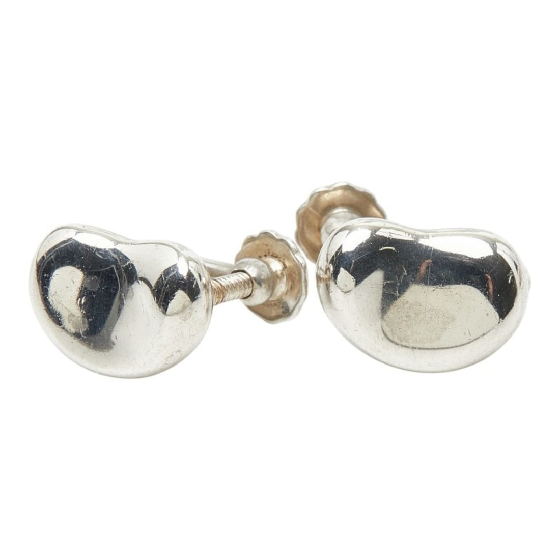 Tiffany & Co. Elsa Peretti Bean Design Earrings, SV925 Silver, Women's.: --- Catalog ---Category: SizeSize (HxWxD): 11.70mm x 8.20mm / 0.46'' x 0.32''Category: DesignType: Clip earringsGender: WomenMaterial: Silver 925Category: GeneralBrand: Tiffany--- Item List ---Section