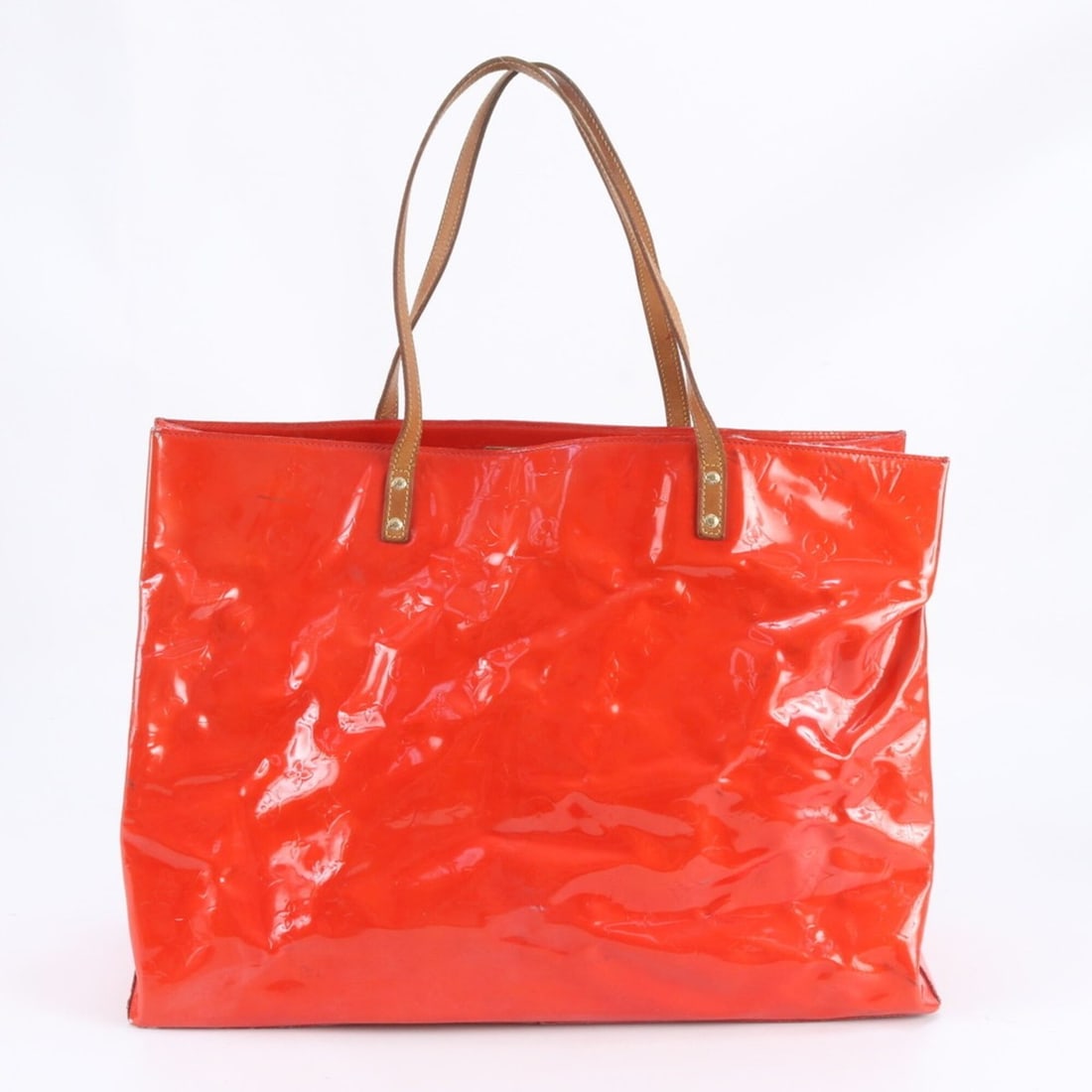 Louis Vuitton Monogram Vernis Lead GM M91084 Leather Tote Bag, Handbag, Shoulder Women's: --- Catalog ---Category: SizeSize (HxWxD): 35cm x 48cm x 20cm / 13.77'' x 18.89'' x 7.87''Handle Length: 54cm / 21.25''Category: DesignType: Handbag, Tote bagColor: RougeGender: WomenMaterial: Leather