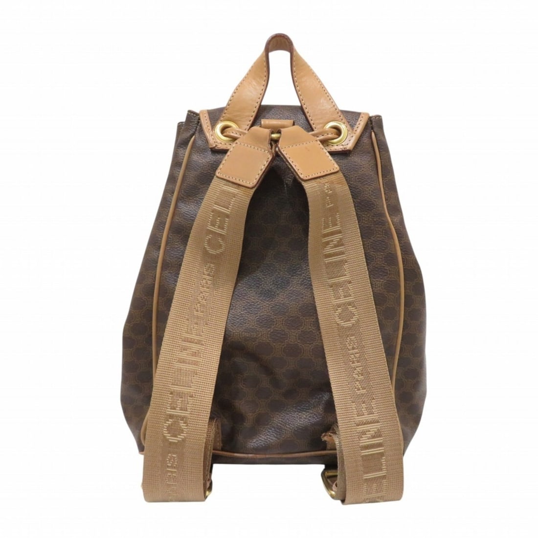 Celine Macadam Leather Backpack/Daypack - 2