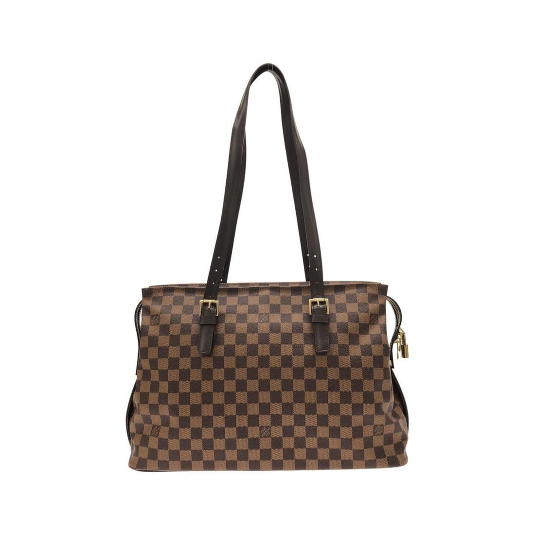Louis Vuitton Damier Chelsea N51119 Shoulder Bag: --- Catalog ---Category: SizeWeight: 960g / 2.11lb.Size (HxWxD): 28cm x 40.5cm x 15cm / 11.02'' x 15.94'' x 5.9''Strap Length: 65cm - 81cm / 25.59'' - 31.88''Category: DesignType: Shoulder bagColor: E
