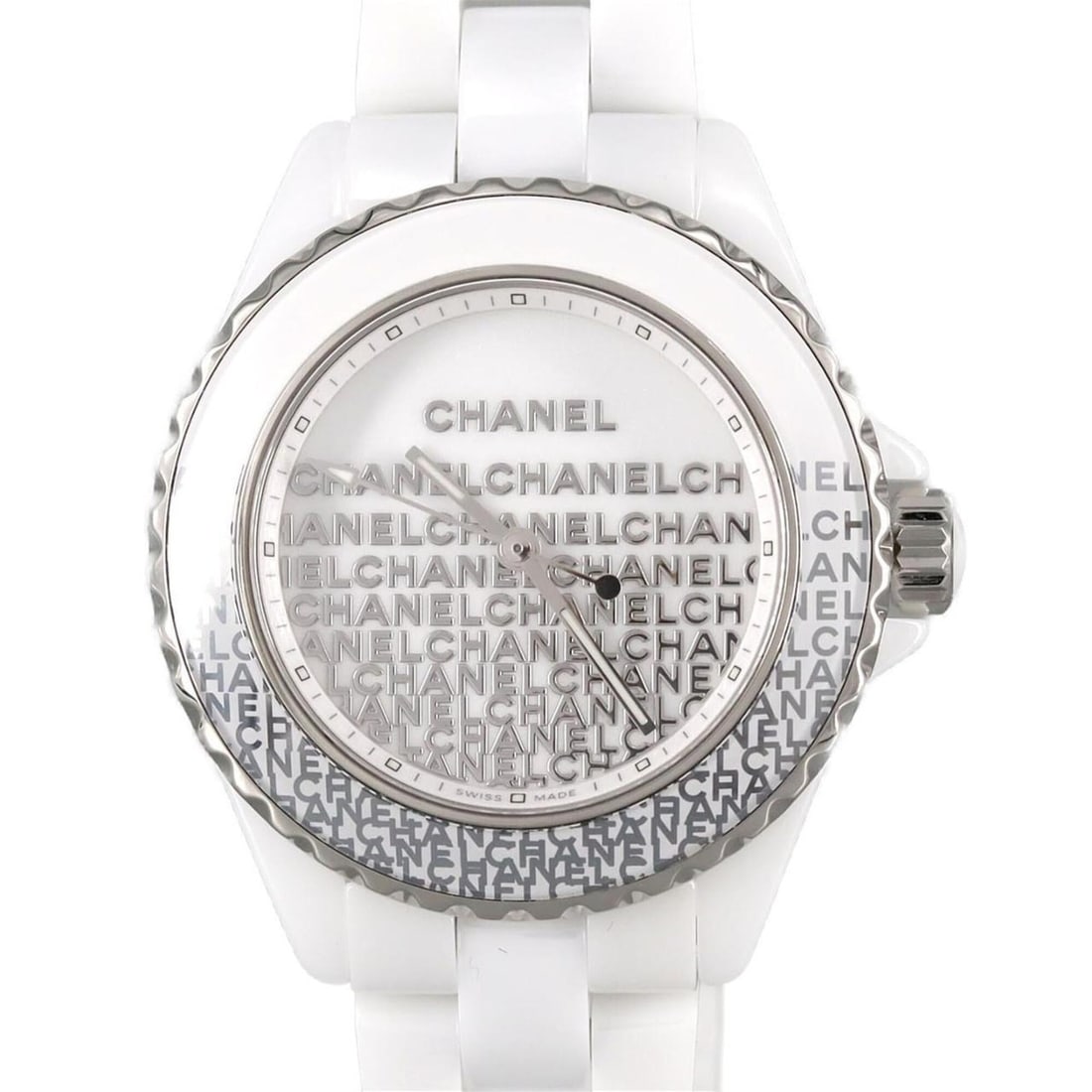 Chanel J12 Wanted de 33mm Ceramic H7419 Quartz Watch: --- Catalog ---Category: SizeWrist Size: 15.5cm / 6.1''Case Diameter: 33mm / 1.3''Category: DesignType: WristwatchGender: WomenColor (Dial): WhiteMaterial (Band): CeramicMaterial (Case): CeramicCatego
