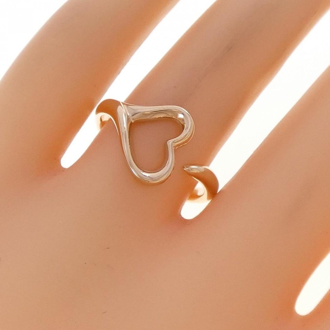 Tiffany Open Heart Ring - 5