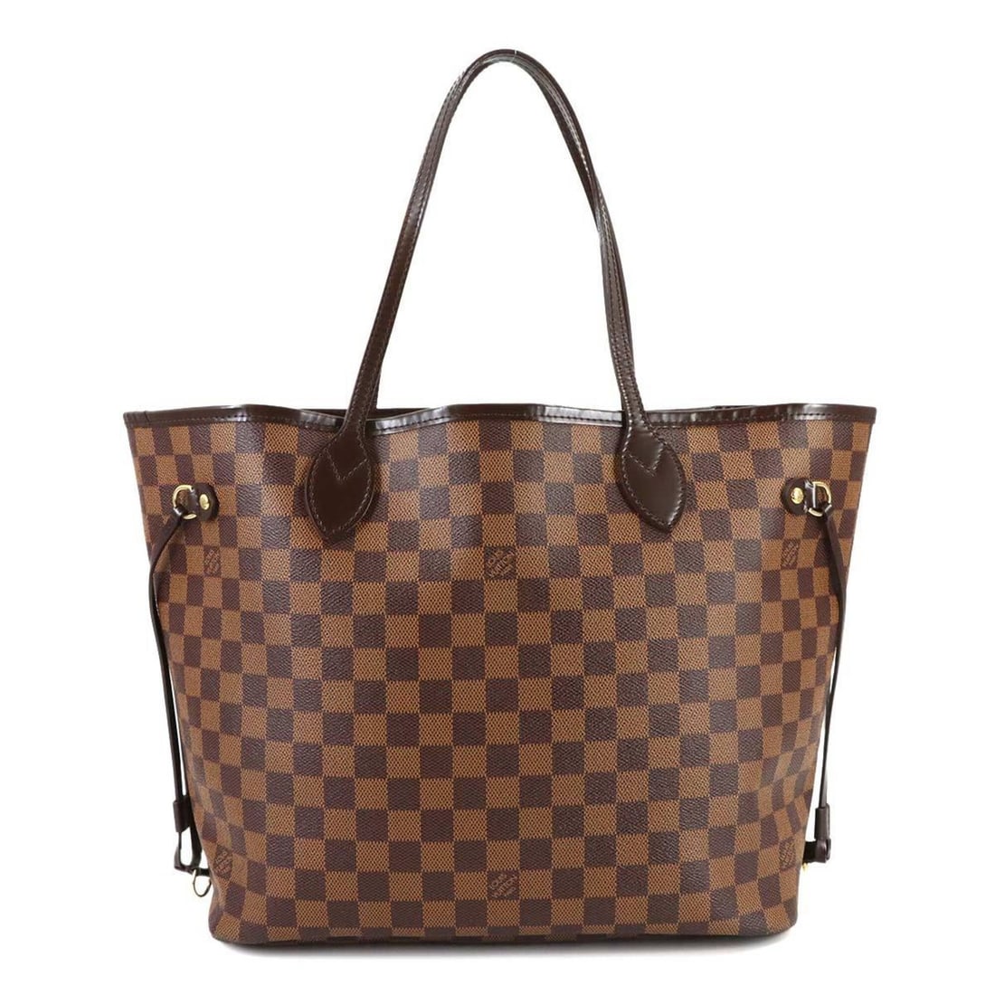 Louis Vuitton Damier Neverfull MM Tote Handbag, Ebene Cerise N51105 Brown: --- Catalog ---Category: SizeSize (HxWxD): 28cm x 46cm x 15.5cm / 11.02'' x 18.11'' x 6.1''Category: DesignType: Handbag, Tote bagColor: Brown, Cerise, Damier Canvas, EbeneGender: WomenMaterial: Damie