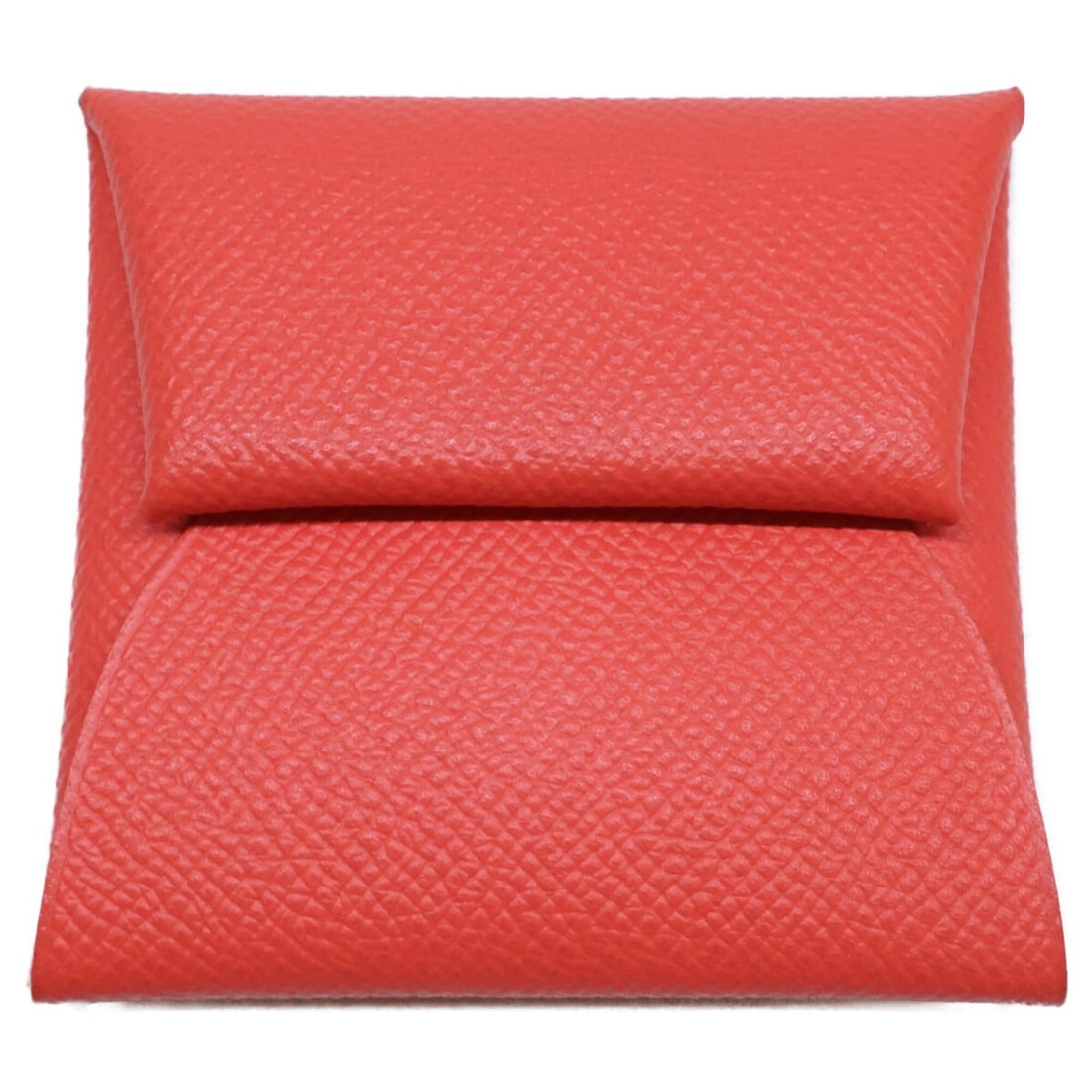 HERMES Bastia T-stamp Epsom Leather Wallet/Coin Case Orange Men's: --- Catalog ---Category: SizeSize (HxWxD): 8cm x 8.5cm x 1cm / 3.14'' x 3.34'' x 0.39''Category: DesignType: Coin purse/coin caseColor: OrangeGender: MenMaterial: Epsom leather Category: GeneralBrand: