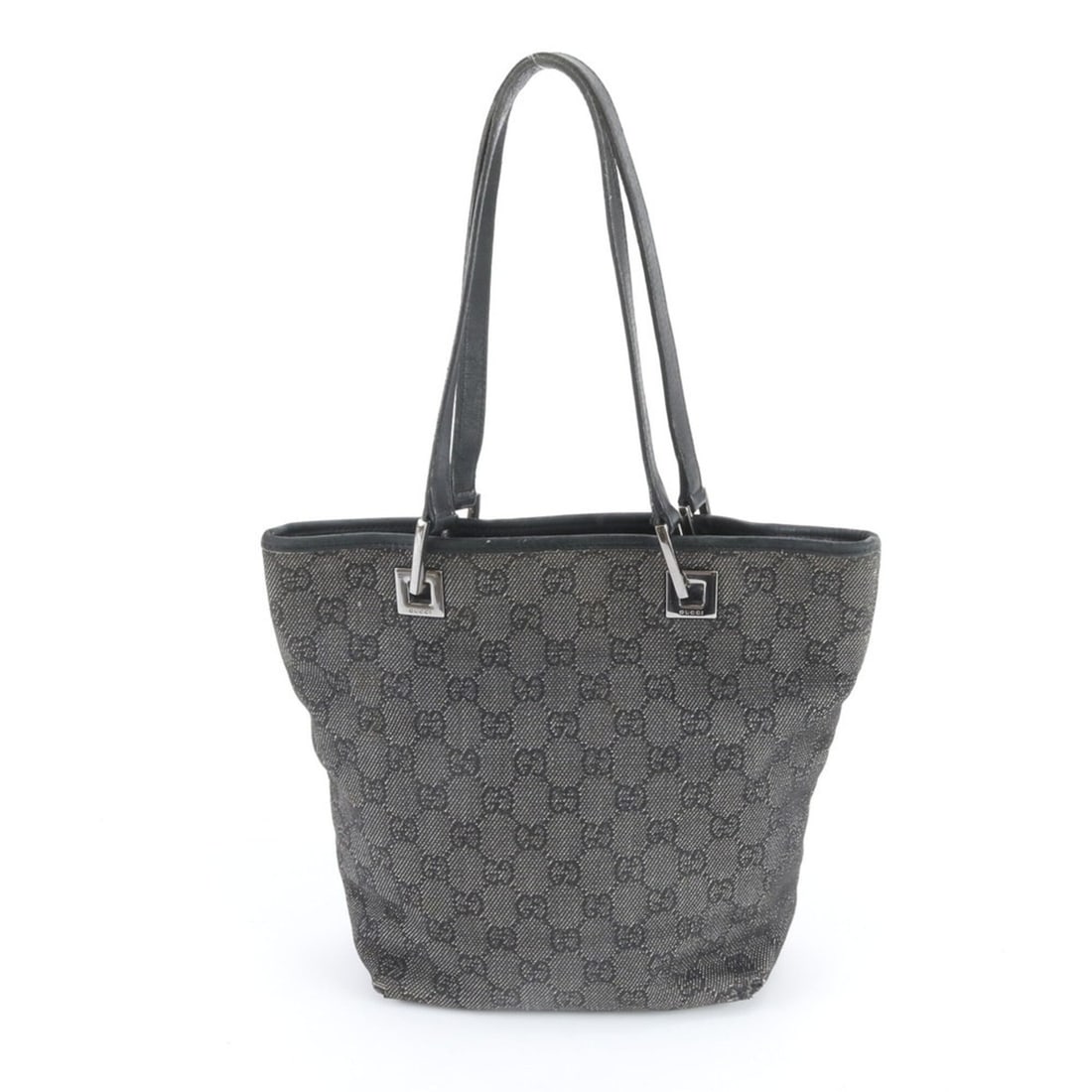 Gucci GG Canvas 31244 Leather Tote Bag, Handbag, Shoulder Black, Women's: --- Catalog ---Category: SizeSize (HxWxD): 24cm x 17cm x 8cm / 9.44'' x 6.69'' x 3.14''Category: DesignType: Handbag, Tote bagColor: BlackGender: WomenMaterial: Leather , Canvas Category: GeneralBrand