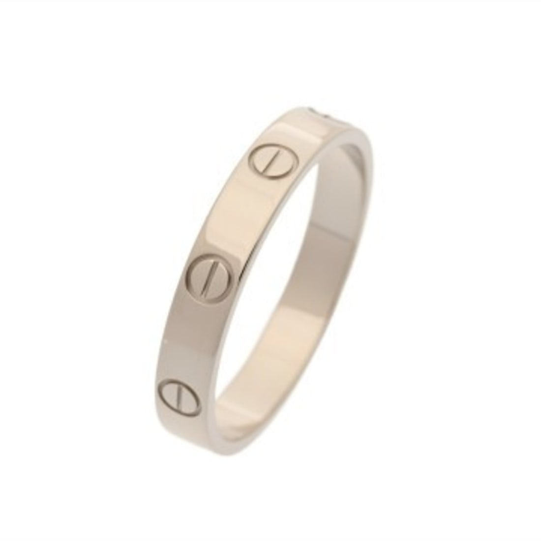 CARTIER Mini Love Ring #59 CRB4085159 Men's/Women's 18K White Gold WG - A Rank Used Ginzo: --- Catalog ---Category: SizeJP Size: 18.5US Size: 9Category: DesignType: Band ringGender: Men,WomenMaterial: White gold (18K)Category: GeneralBrand: Cartier--- Item List ---Section: ConditionRanking: