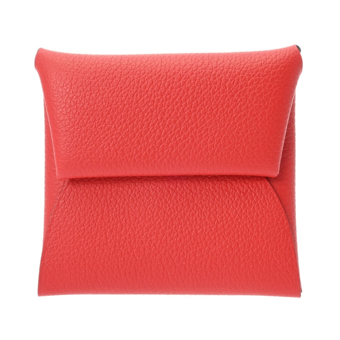 HERMES Bastia Rouge Ladue W stamp (circa 2024) Women's Evercolor Wallet/Coin Case A Rank Used Ginzo: --- Catalog ---Category: SizeSize (HxWxD): 8cm x 8.5cm / 3.14'' x 3.34''Category: DesignType: Coin purse/coin caseColor: Red colorGender: WomenMaterial: Evercalf leather Category: GeneralBrand: Hermes