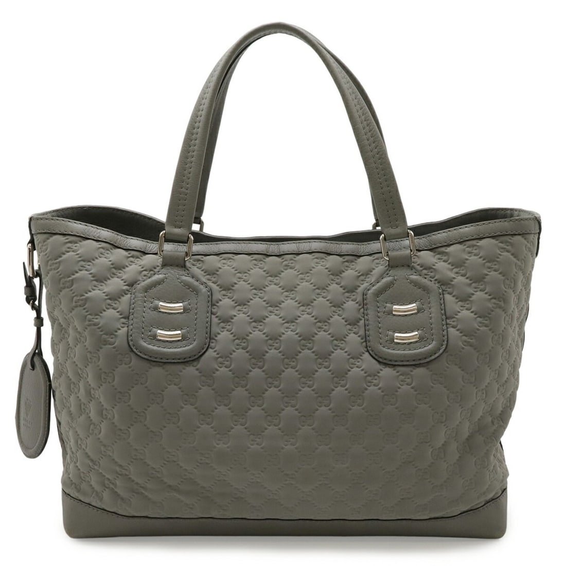 GUCCI GG Neoprene Tote Bag, Shoulder Tote, Nylon Leather, Light Gray, 241102: --- Catalog ---Category: SizeSize (HxWxD): 29cm x 49cm x 18cm / 11.41'' x 19.29'' x 7.08''Category: DesignType: Shoulder bag, Tote bagColor: Light grayGender: WomenMaterial: Nylon , Leather Category: 